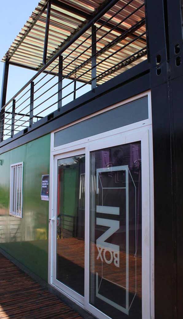 Modular Pre-Fabricated Flat-pack Containers