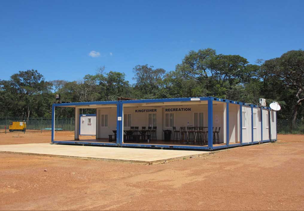 container mobile camps